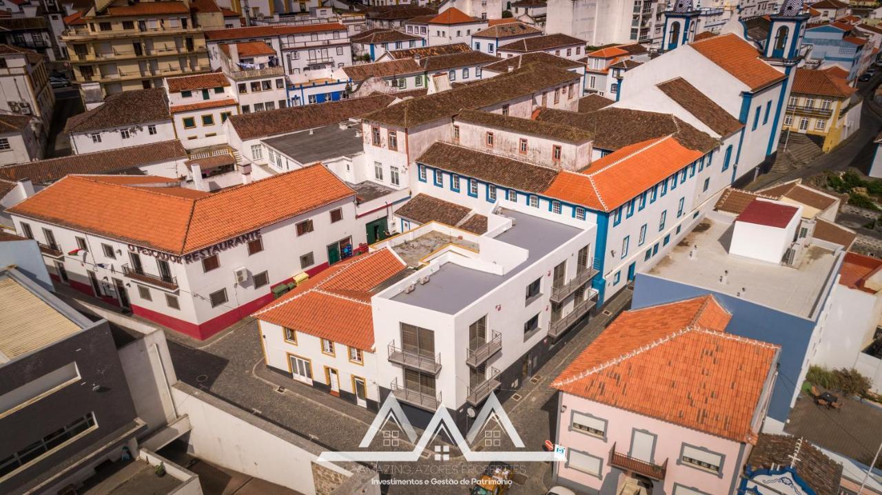 Ferienwohnung White House I Praia da Vitória Exterior foto