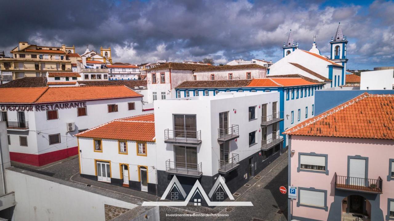 Ferienwohnung White House I Praia da Vitória Exterior foto